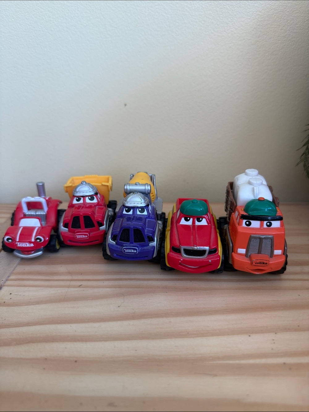 Tonka mini trucks lot